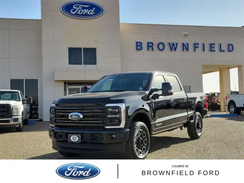 Black 2026 Ford F-250SD Platinum for sale in Brownfield, TX