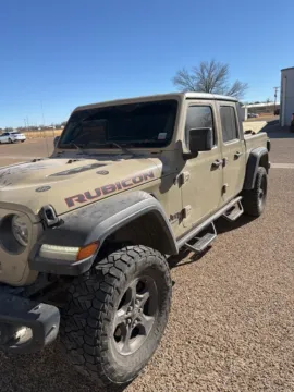 Beige 2020 Jeep Gladiator Rubicon for sale in Brownfield, TX