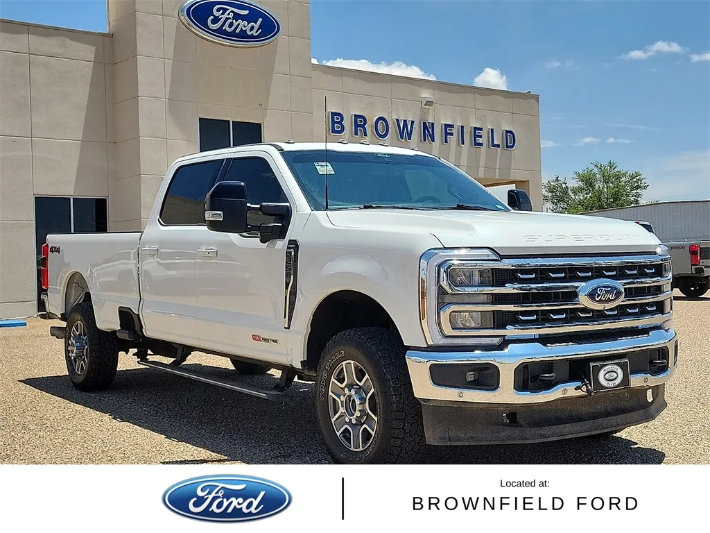 White 2024 Ford F-250SD Lariat for sale in Brownfield, TX