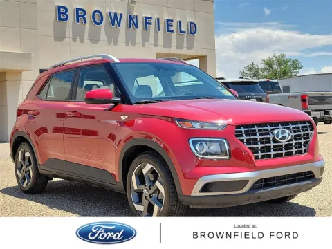 Red 2023 Hyundai Venue SEL for sale in Brownfield, TX