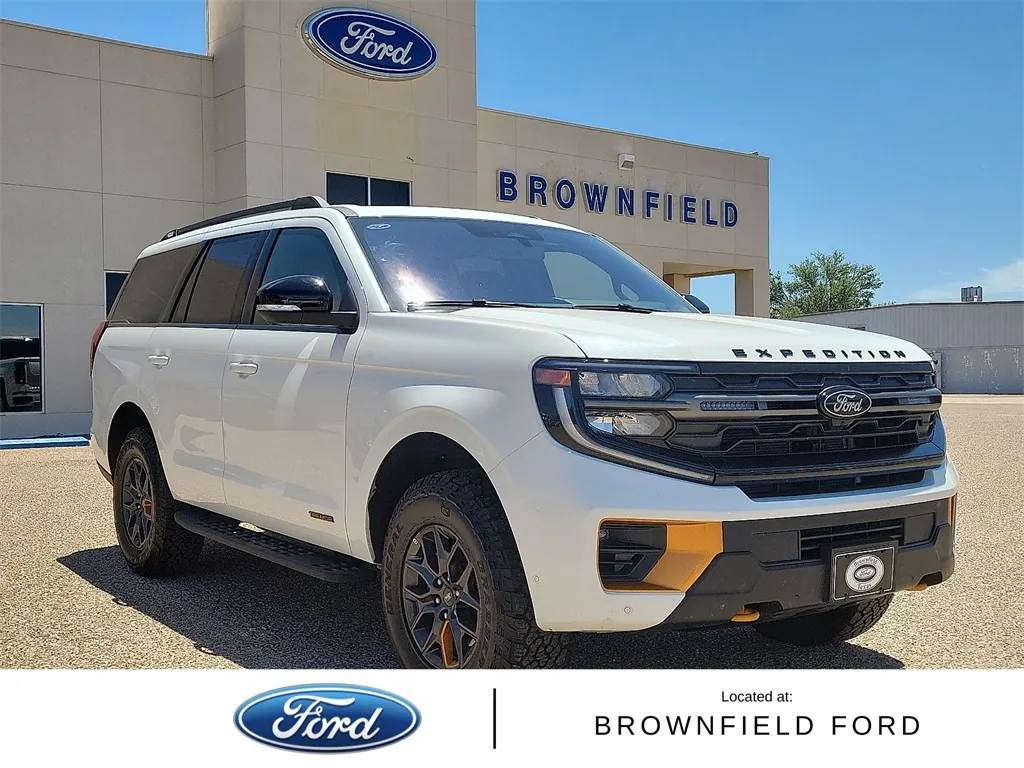 White 2025 Ford Expedition Tremor for sale in Brownfield, TX