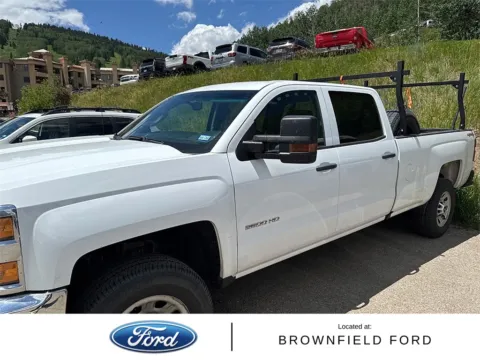 White 2017 Chevrolet Silverado 3500HD Work Truck for sale in Brownfield, TX