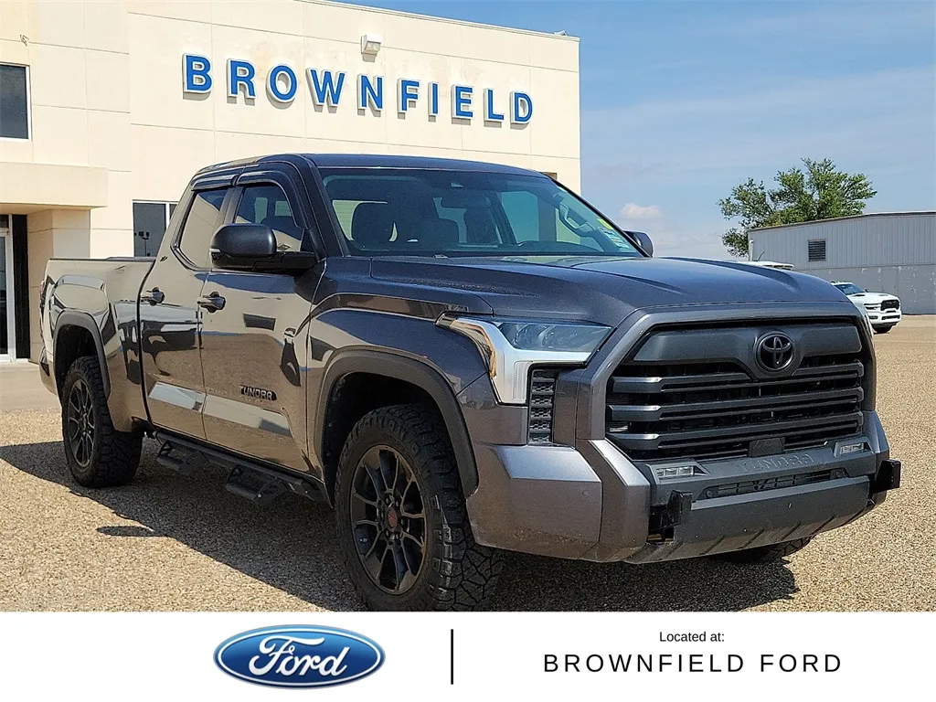Black 2024 Toyota Tundra SR5 for sale in Brownfield, TX
