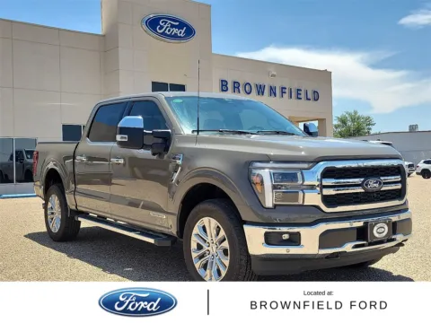 Gray 2025 Ford F-150 Lariat for sale in Brownfield, TX