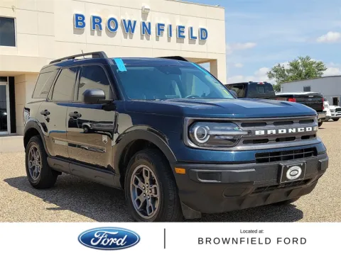 Blue 2023 Ford Bronco Sport Big Bend for sale in Brownfield, TX