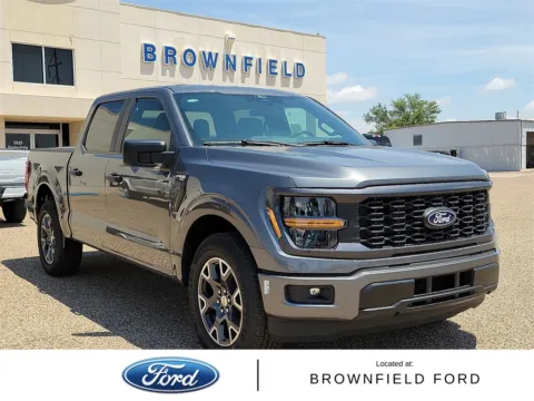 Gray 2025 Ford F-150 STX for sale in Brownfield, TX
