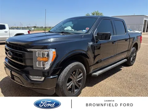 Black 2022 Ford F-150 Lariat for sale in Brownfield, TX