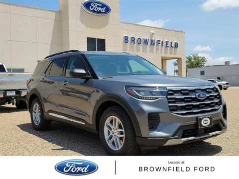 Gray 2025 Ford Explorer Active for sale in Brownfield, TX