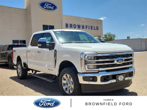 White 2025 Ford F-250SD King Ranch for sale in Brownfield, TX