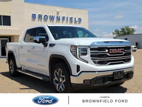 White 2024 GMC Sierra 1500 SLT for sale in Brownfield, TX
