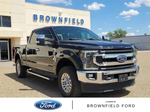 Black 2021 Ford F-250SD XLT for sale in Brownfield, TX