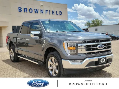Gray 2022 Ford F-150 Lariat for sale in Brownfield, TX