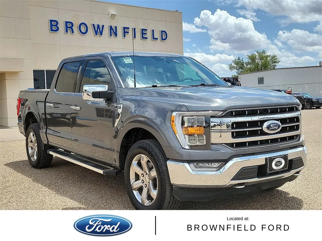 Gray 2022 Ford F-150 Lariat for sale in Brownfield, TX