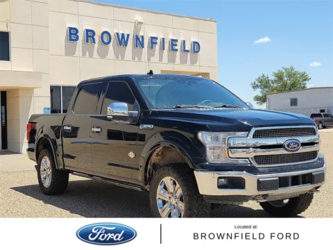 Black 2018 Ford F-150 King Ranch for sale in Brownfield, TX