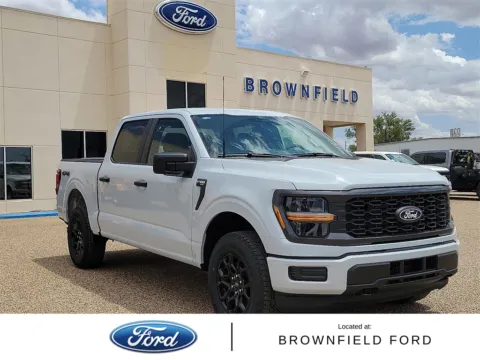 White 2025 Ford F-150 STX for sale in Brownfield, TX