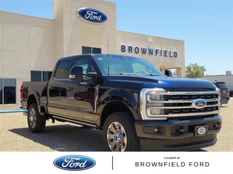 Blue 2025 Ford F-250SD King Ranch for sale in Brownfield, TX