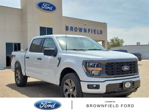 White 2025 Ford F-150 STX for sale in Brownfield, TX