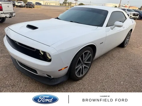 White 2023 Dodge Challenger R/T for sale in Brownfield, TX