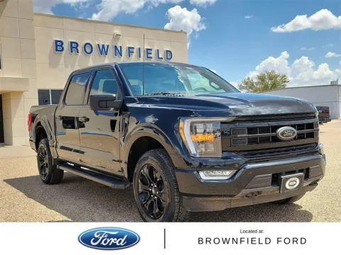 Black 2022 Ford F-150 XLT for sale in Brownfield, TX