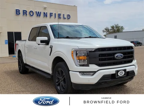 White 2023 Ford F-150 Lariat for sale in Brownfield, TX