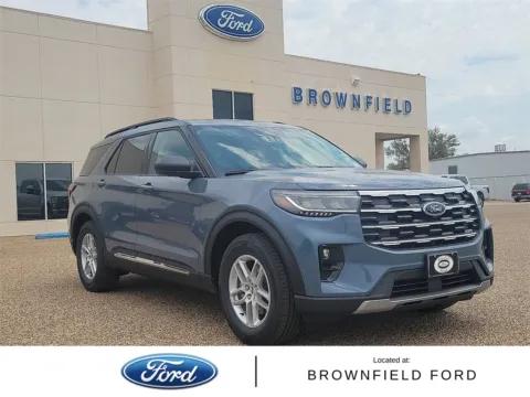 Blue 2025 Ford Explorer Active for sale in Brownfield, TX