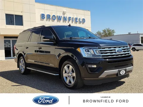 Black 2020 Ford Expedition Max XLT for sale in Brownfield, TX