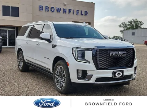 White 2023 GMC Yukon XL Denali Ultimate for sale in Brownfield, TX