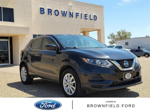 Black 2020 Nissan Rogue Sport S for sale in Brownfield, TX