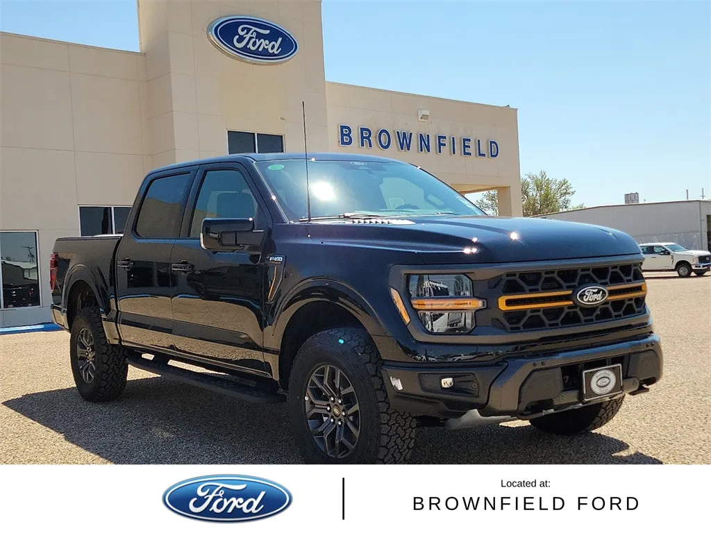 Black 2025 Ford F-150 Tremor for sale in Brownfield, TX