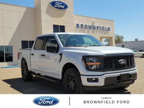 White 2025 Ford F-150 STX for sale in Brownfield, TX