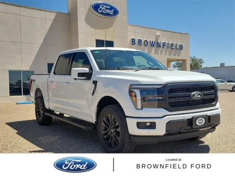 White 2025 Ford F-150 Lariat for sale in Brownfield, TX