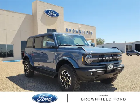 Gray 2025 Ford Bronco Outer Banks for sale in Brownfield, TX