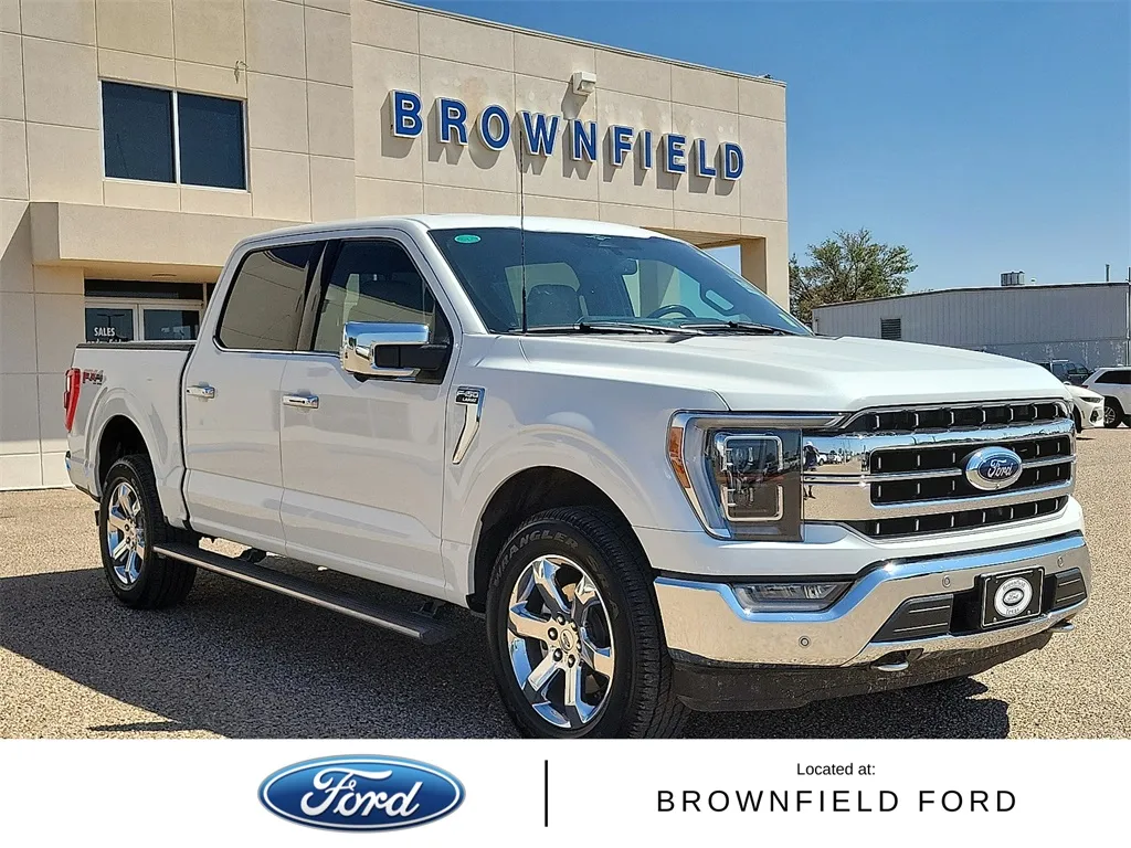White 2023 Ford F-150 Lariat for sale in Brownfield, TX