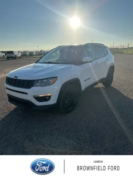 White 2021 Jeep Compass Altitude for sale in Brownfield, TX