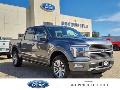 Gray 2025 Ford F-150 King Ranch for sale in Brownfield, TX