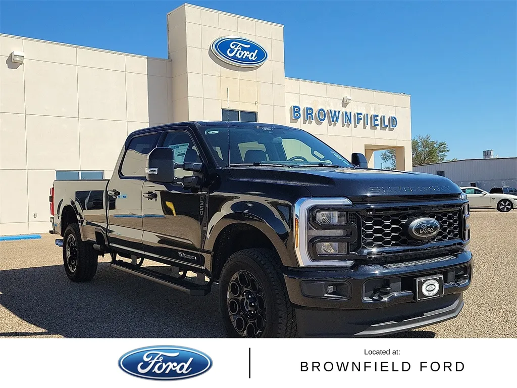 Black 2026 Ford F-350SD Lariat for sale in Brownfield, TX