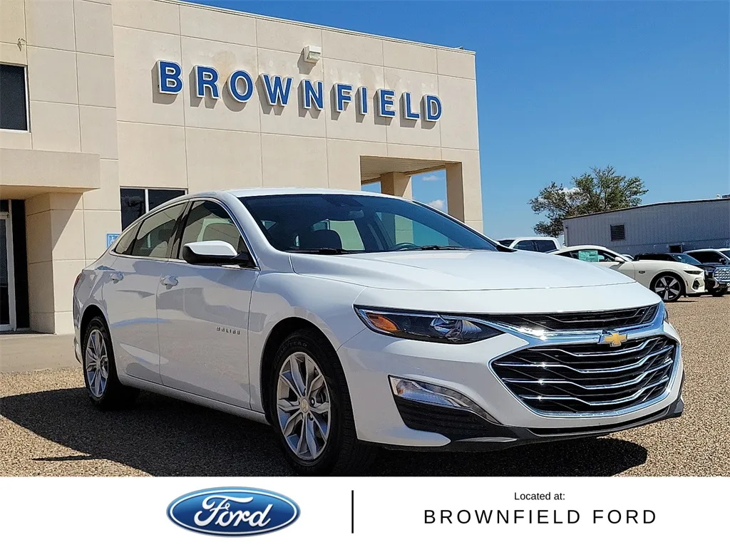 White 2024 Chevrolet Malibu LT for sale in Brownfield, TX