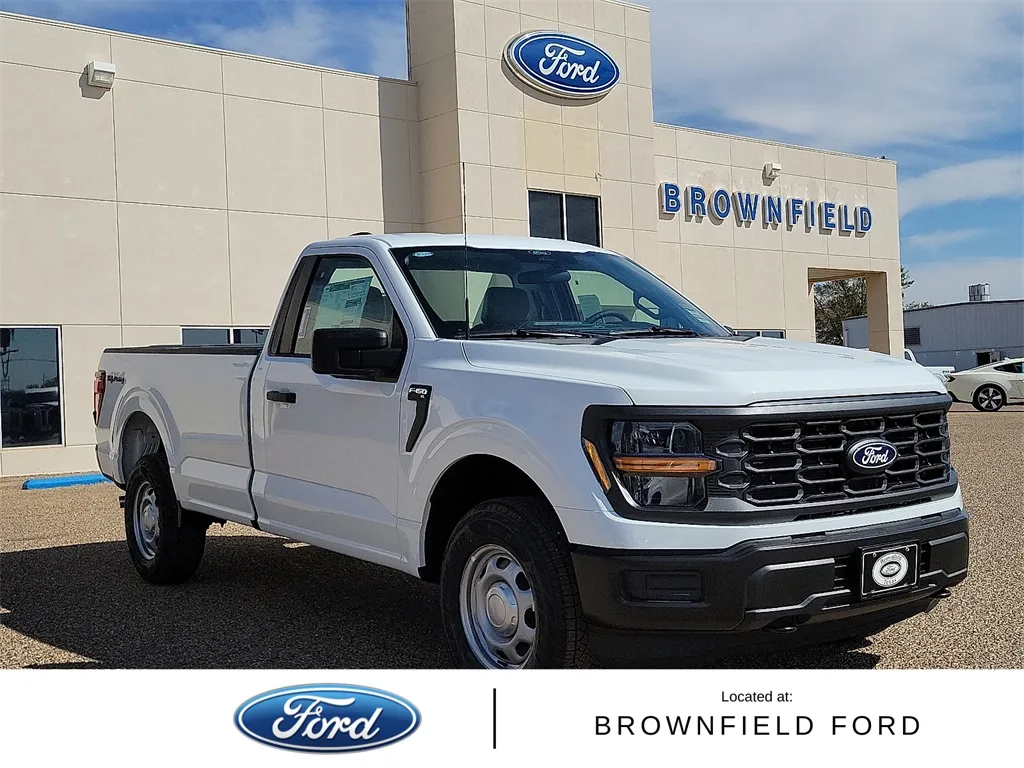 White 2025 Ford F-150 XL for sale in Brownfield, TX