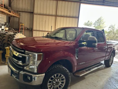 Red 2022 Ford F-250SD XLT for sale in Brownfield, TX