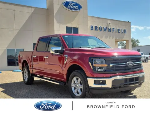 Red 2025 Ford F-150 XLT for sale in Brownfield, TX