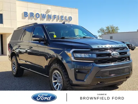 Blue 2023 Ford Expedition Max Limited for sale in Brownfield, TX
