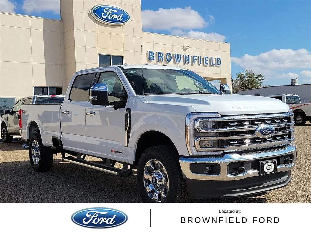 White 2026 Ford F-350SD Lariat for sale in Brownfield, TX