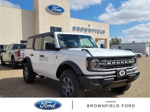 White 2025 Ford Bronco Big Bend for sale in Brownfield, TX