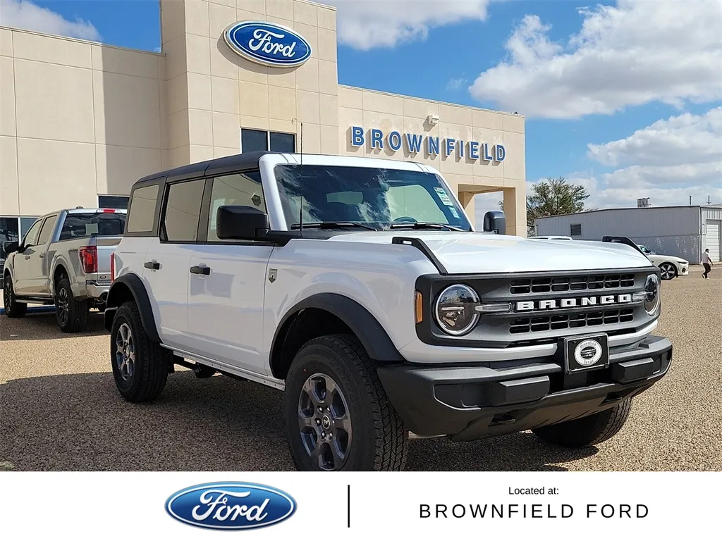 White 2025 Ford Bronco Big Bend for sale in Brownfield, TX
