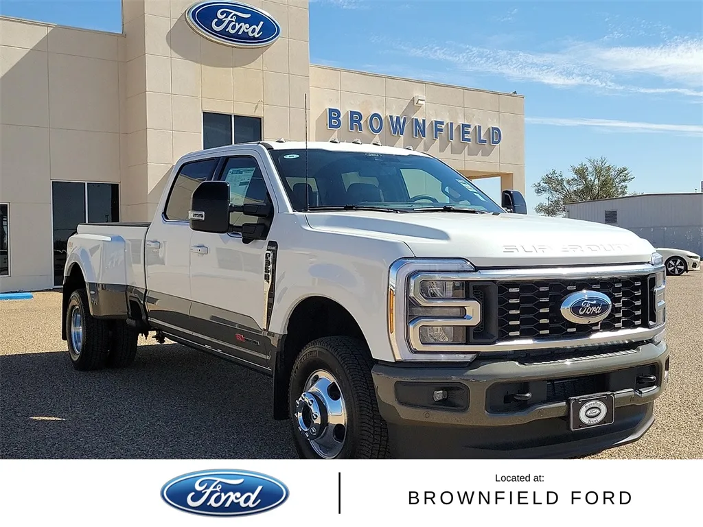 White 2026 Ford F-350SD King Ranch for sale in Brownfield, TX