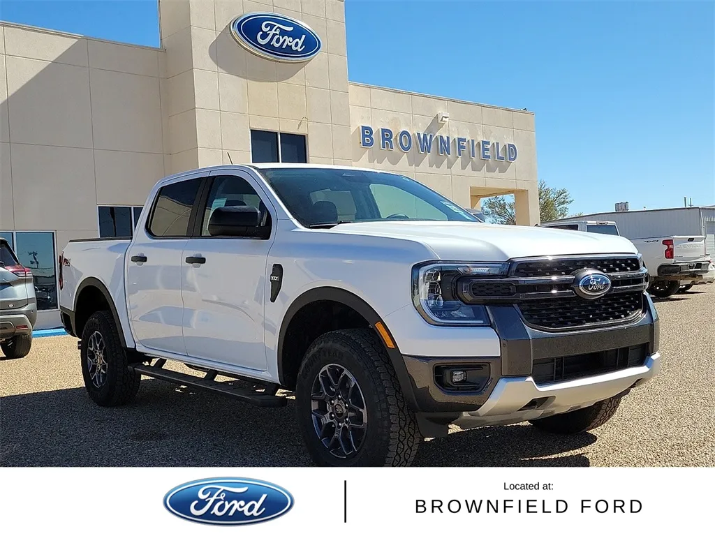White 2025 Ford Ranger XLT for sale in Brownfield, TX