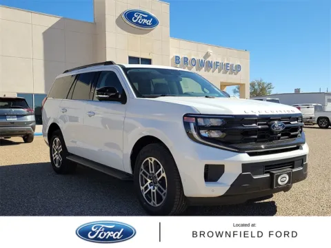 White 2025 Ford Expedition Active for sale in Brownfield, TX