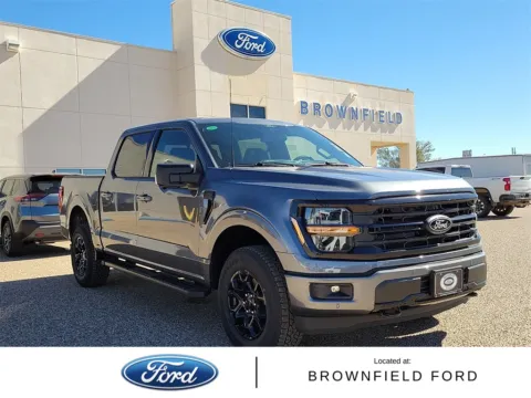 Gray 2025 Ford F-150 XLT for sale in Brownfield, TX