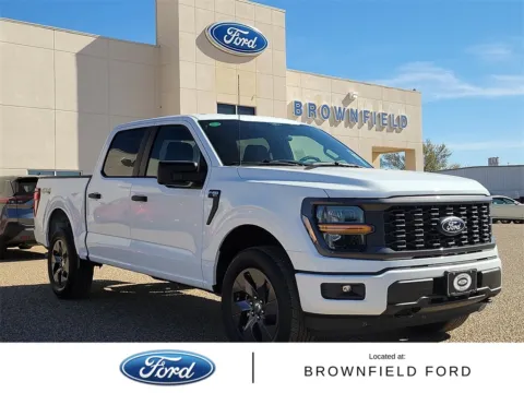 White 2025 Ford F-150 STX for sale in Brownfield, TX