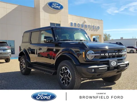 Black 2025 Ford Bronco Outer Banks for sale in Brownfield, TX